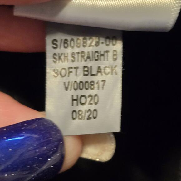 Gap Jeans Womens Sky High Straight Leg Size 2R Black Neutral Normcore Capsule - Picture 6 of 13